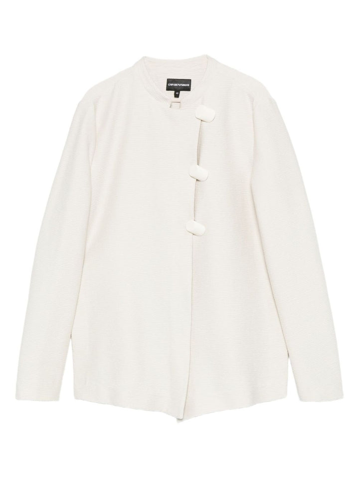 Emporio Armani Asymmetric-fastening jacket