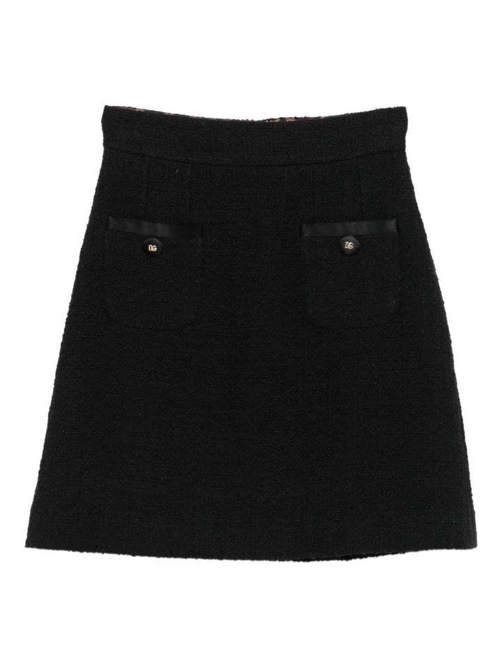 Dolce & Gabbana Tweed Mini Skirt