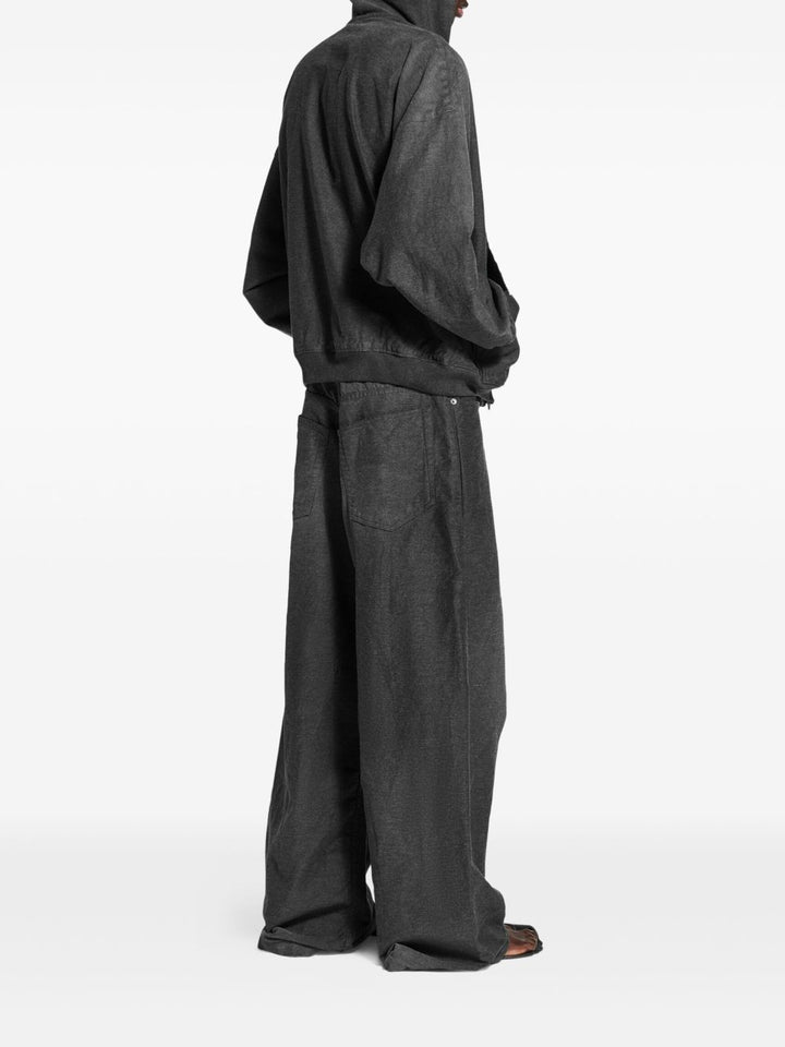 Balenciaga Embroidered-logo hoodie