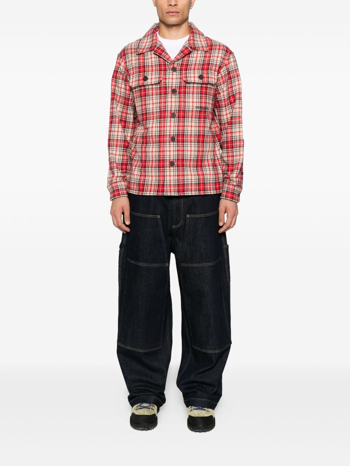 Emporio Armani Checked wool shirt