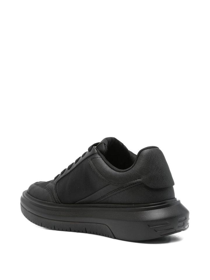 EMPORIO ARMANI EXCLUSIVE Panelled lace-up sneakers