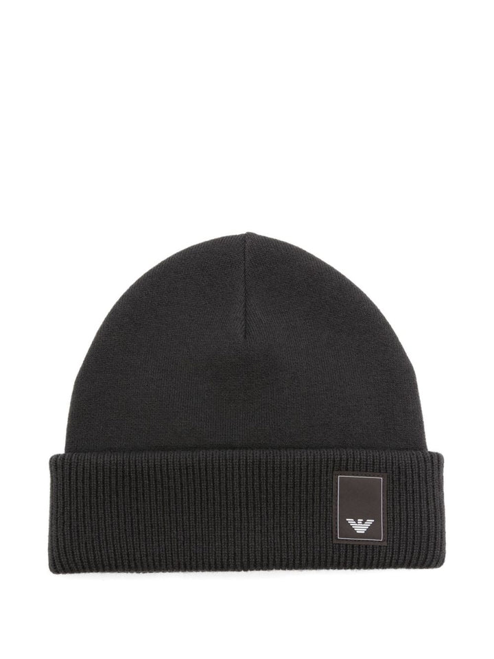 Emporio Armani wool-blend beanie