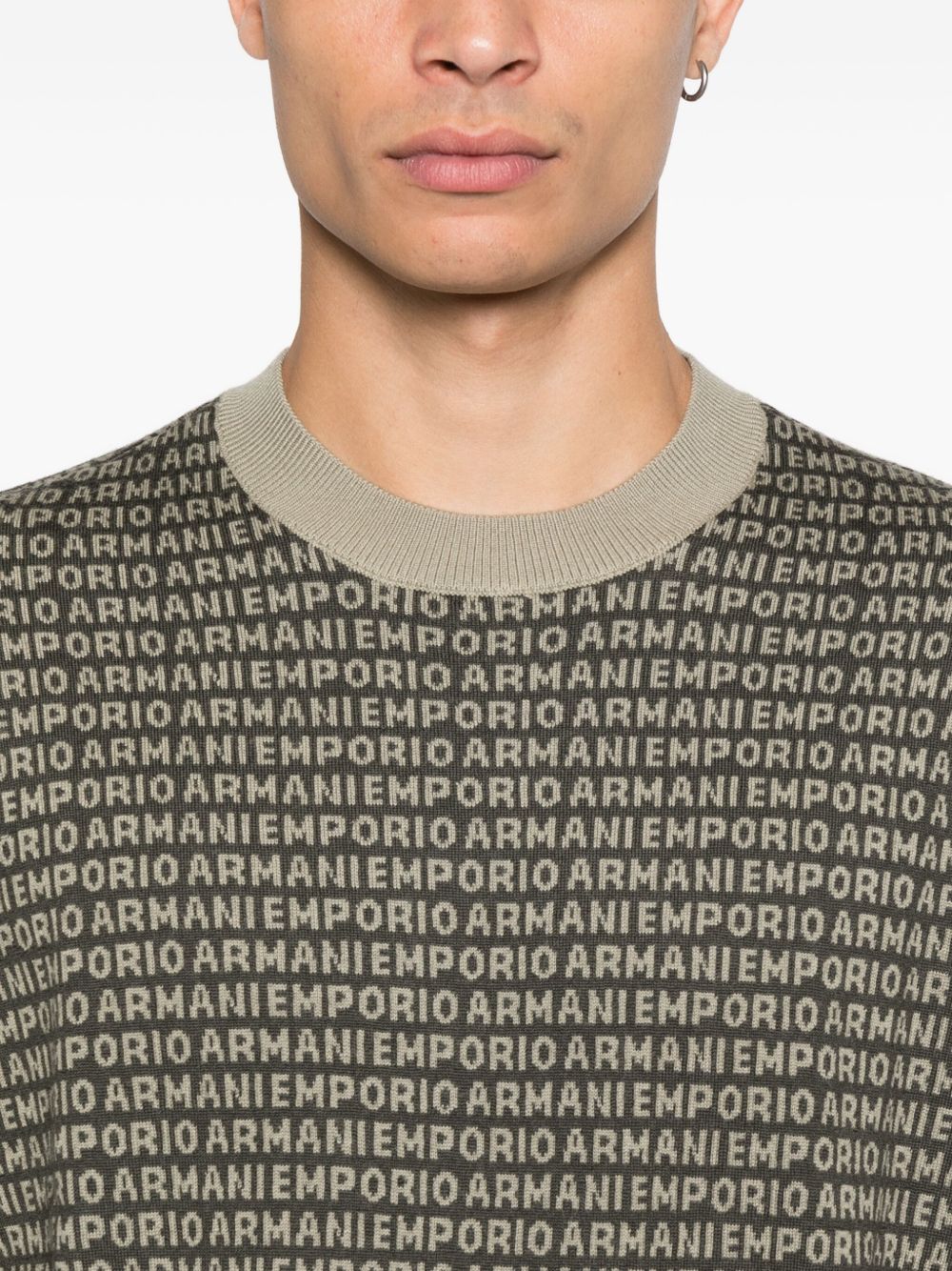 Emporio Armani Printed sweater