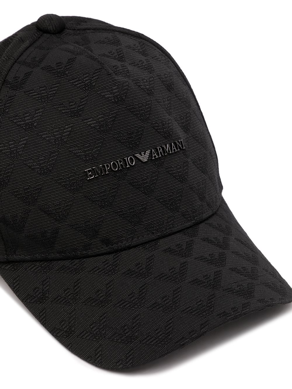 Emporio Armani Allover logo baseball cap