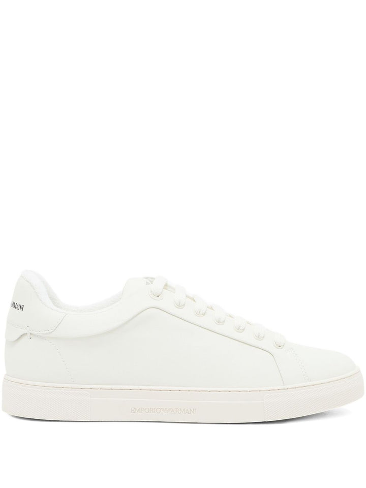 EMPORIO ARMANI EXCLUSIVE Supple leather sneakers