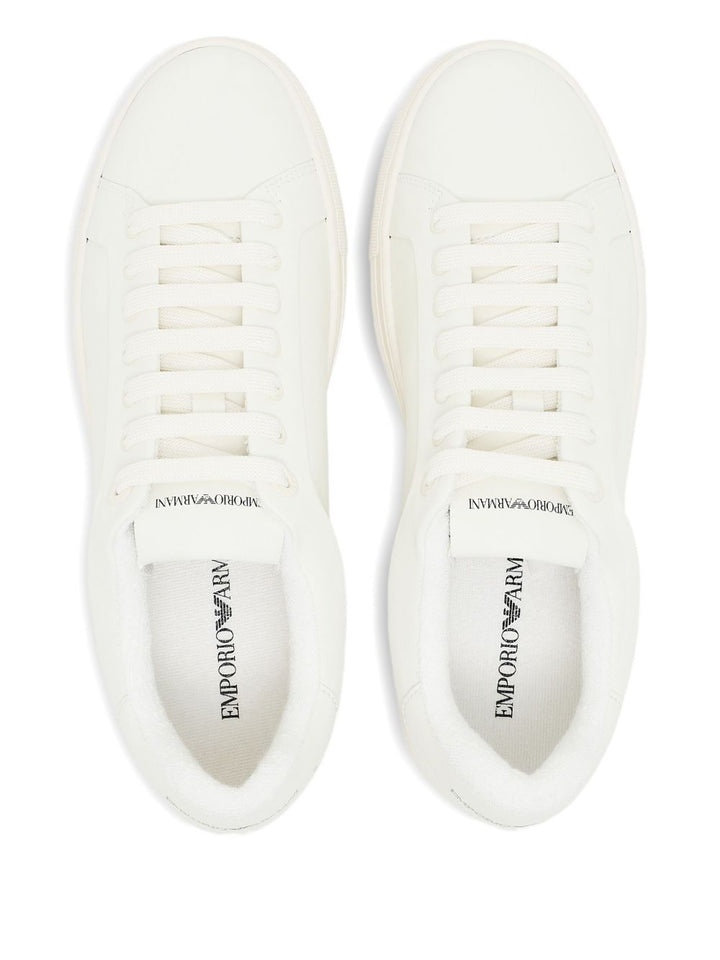 EMPORIO ARMANI EXCLUSIVE Supple leather sneakers
