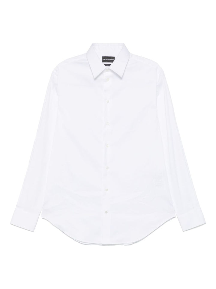 Emporio Armani Logo-embroidered shirt