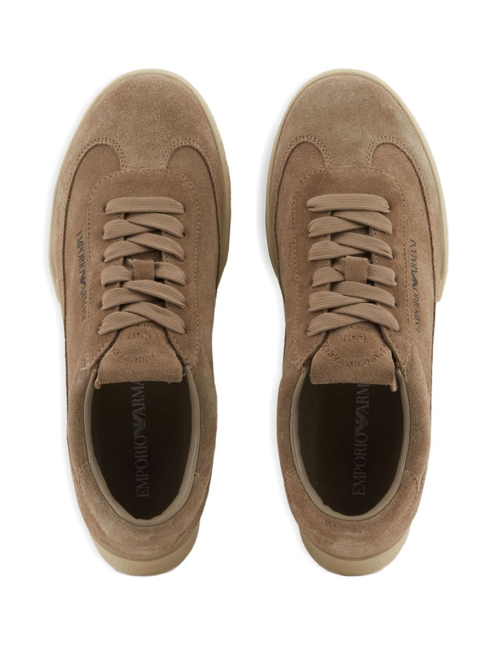 EMPORIO ARMANI CAPSULE Sneakers Brown