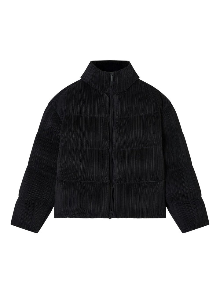 Emporio Armani Jacket in pleated techno fabric