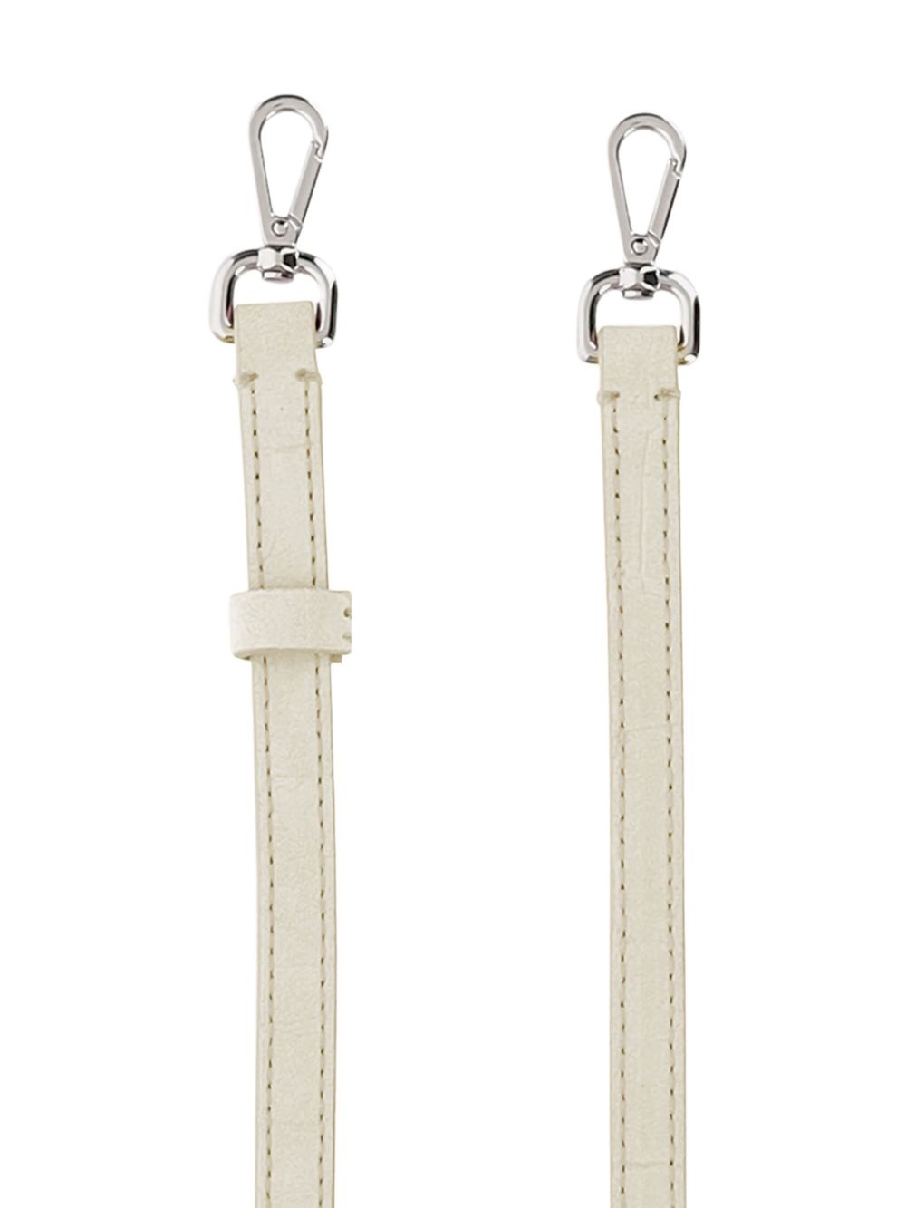 JACQUEMUS The Small Turismo crocodile-effect knotted shoulder bag