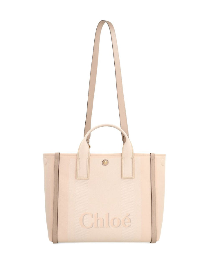 Chloé Carry canvas tote bag