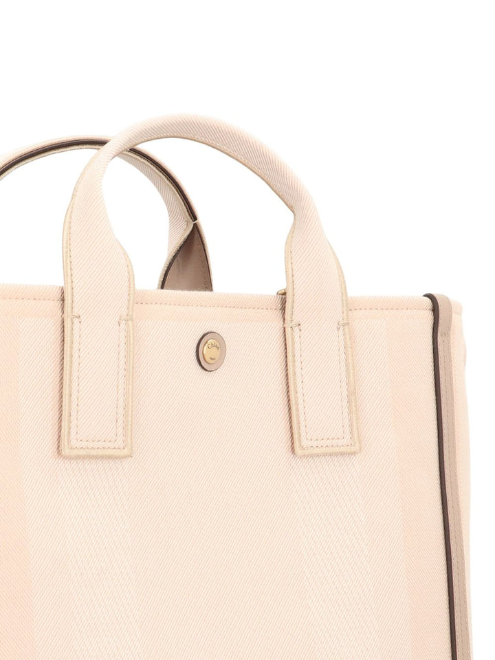 Chloé Carry canvas tote bag