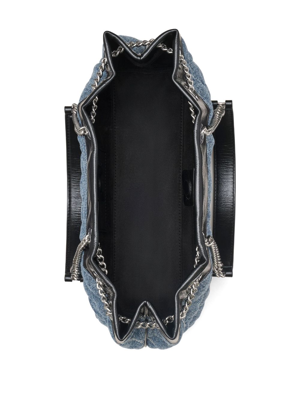 Marc Jacobs The Quilted Denim Chain Sack Bag