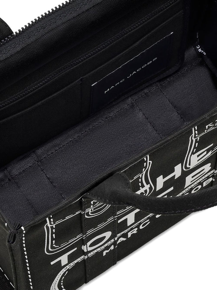 Marc Jacobs The Trompe L'Oeil Cargo Canvas Medium Tote Bag