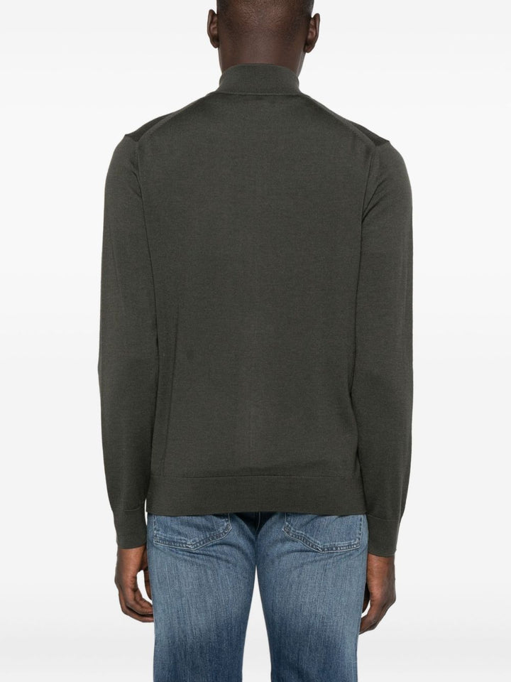 Emporio Armani Zip-up sweater