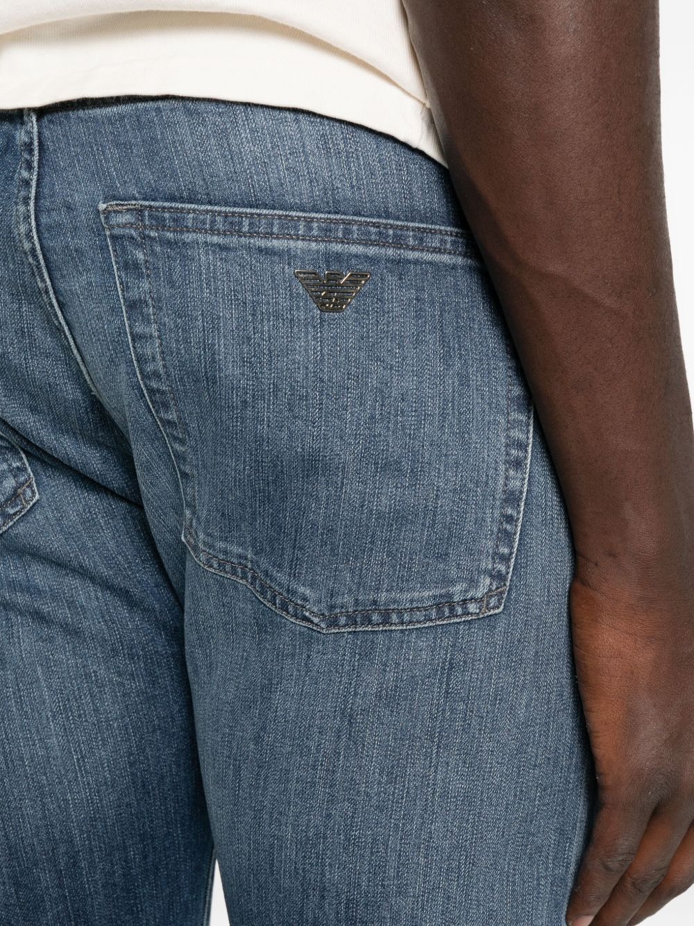 Emporio Armani Jeans with five-pocket design