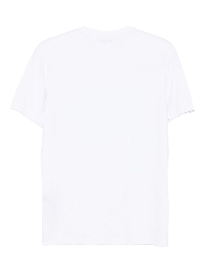 Emporio Armani Fitted loungewear t-shirt in soft modal