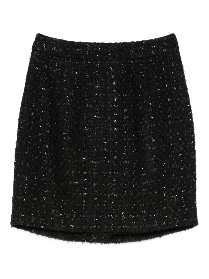 Emporio Armani Tweed sequin mini skirt
