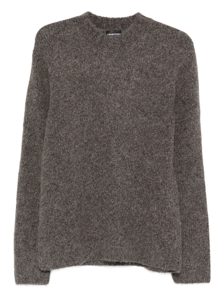 Emporio Armani Wool crew-neck sweater