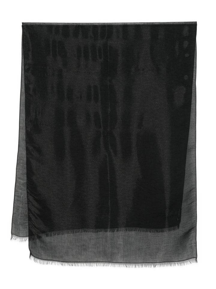 Emporio Armani Scarfs Black