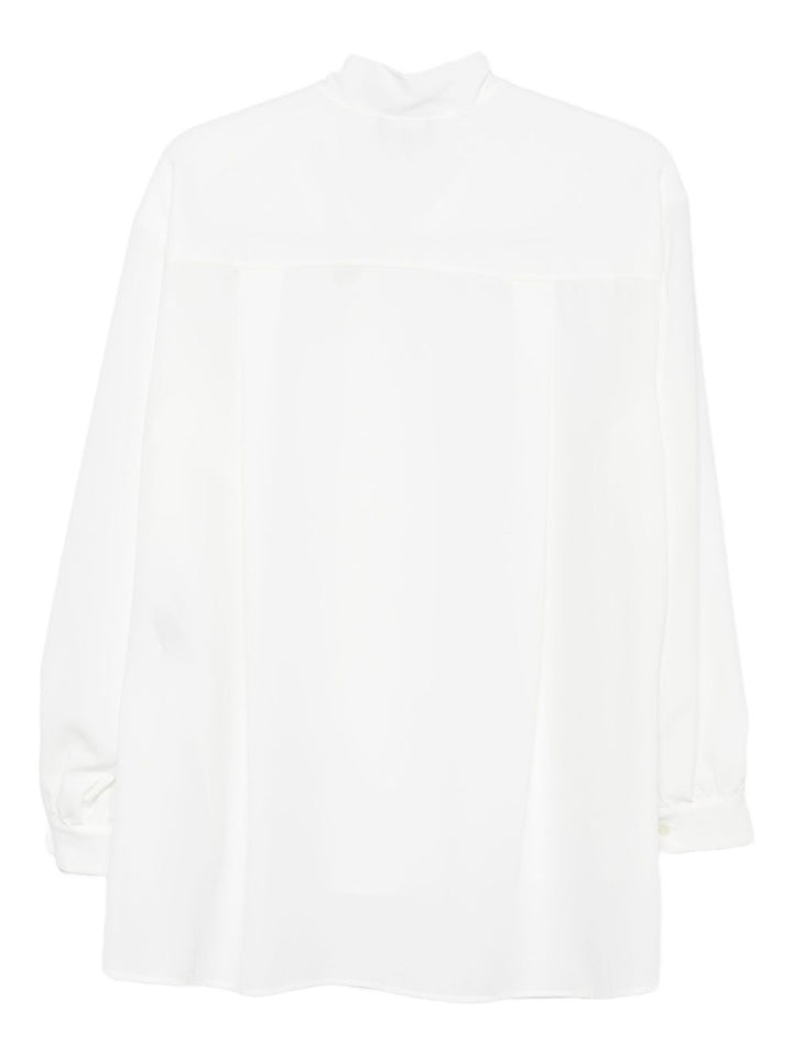 Emporio Armani Neck-tie blouse