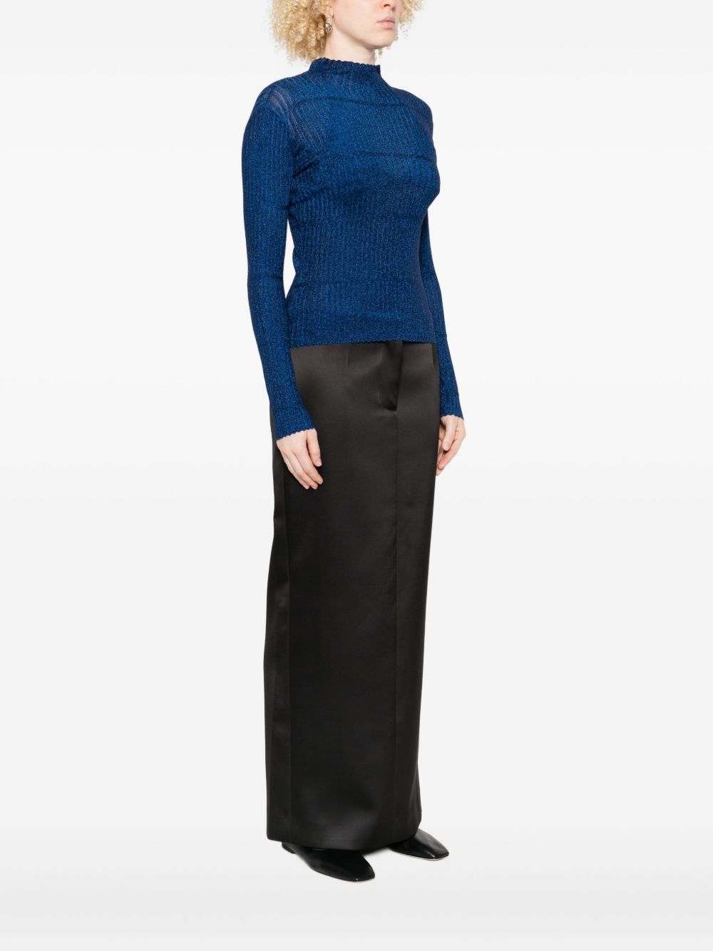 Emporio Armani Ribbed turtleneck sweater