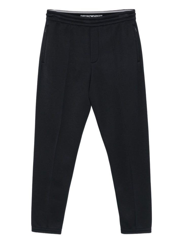 Emporio Armani Elastic-waistband track pants