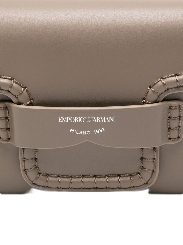 Emporio Armani Shoulder bag with buckle