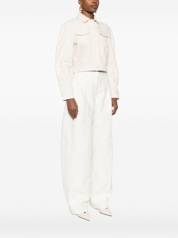 JACQUEMUS Coats White