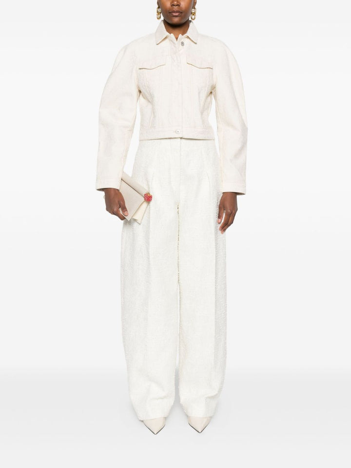 JACQUEMUS Coats White