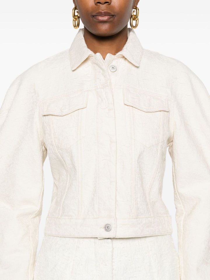 JACQUEMUS Coats White