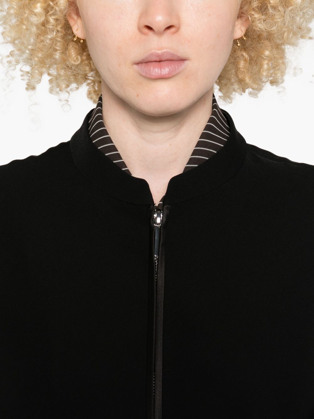 Emporio Armani Coats Black