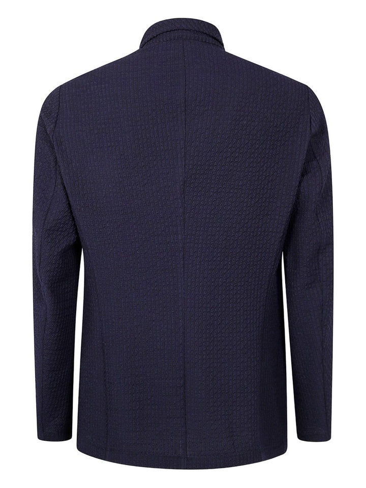 Emporio Armani Textured wool jacket