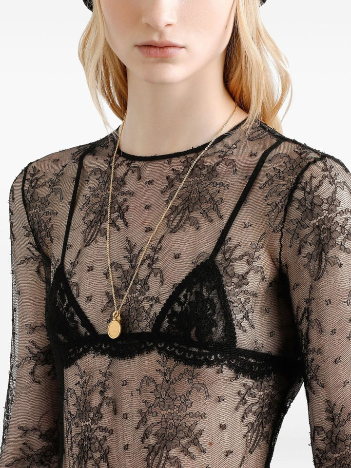 Dolce & Gabbana Chantilly lace bodysuit