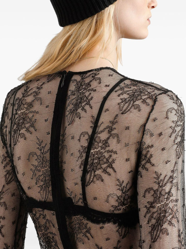 Dolce & Gabbana Chantilly lace bodysuit