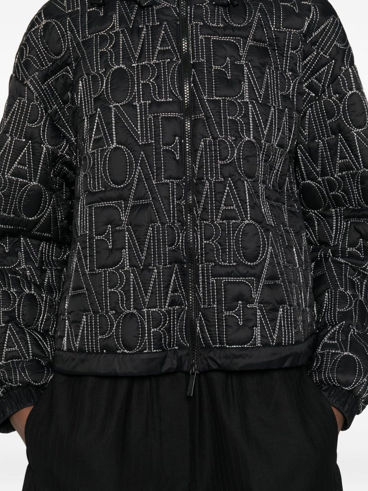 Emporio Armani Coats Black