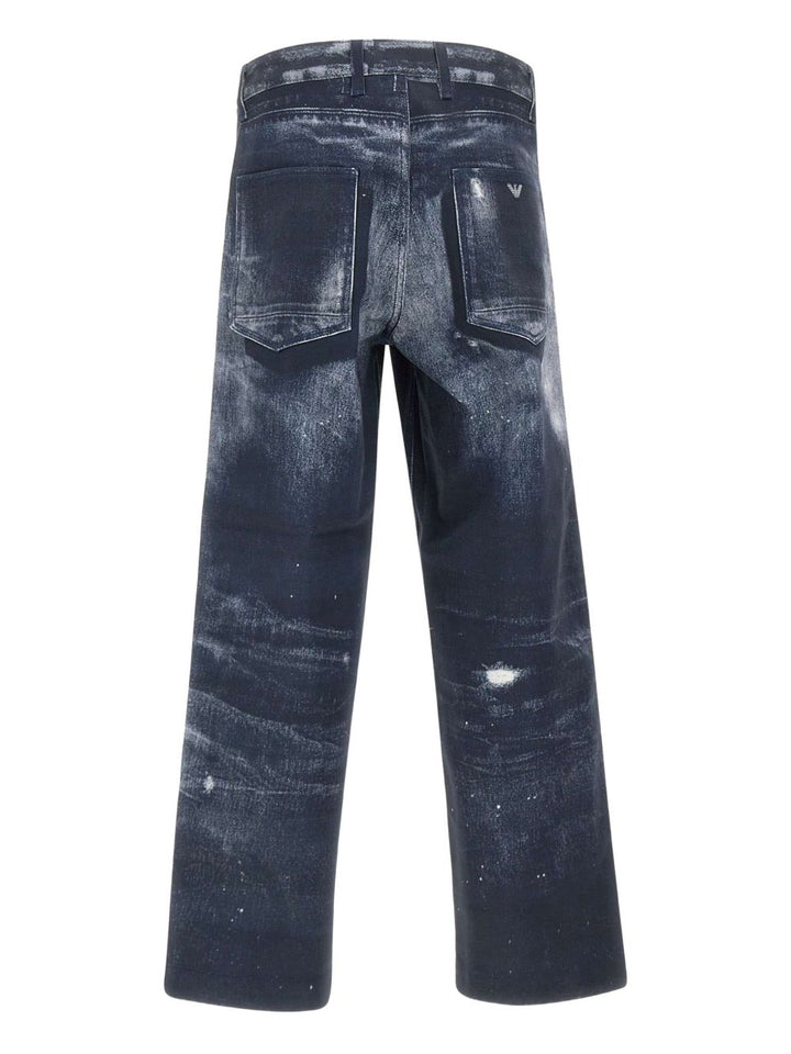 Emporio Armani Trousers Blue
