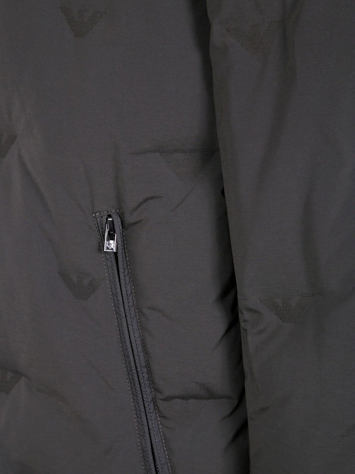 Emporio Armani Coats Green