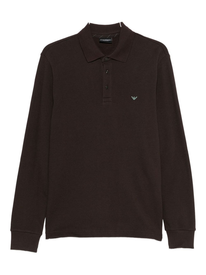 Emporio Armani Sweaters Brown