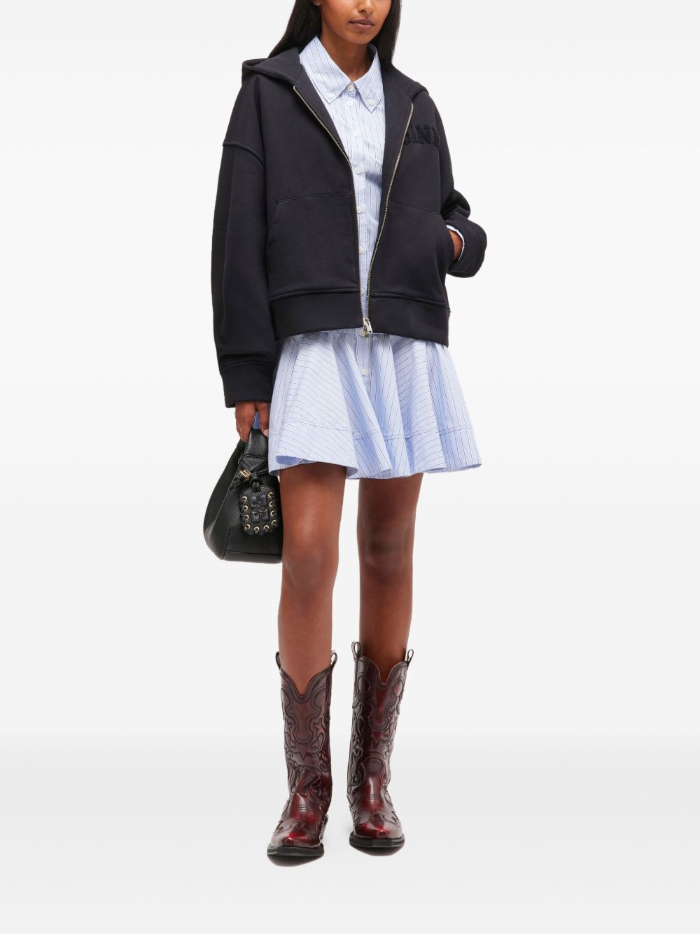 GANNI Sweaters Black