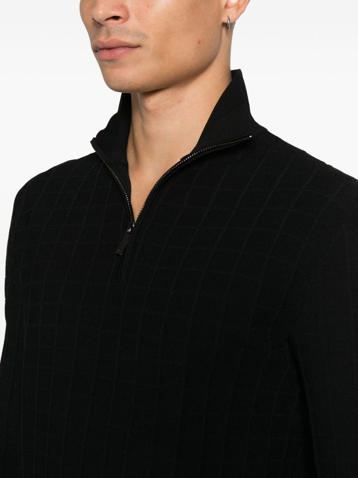 Emporio Armani Sweaters Black