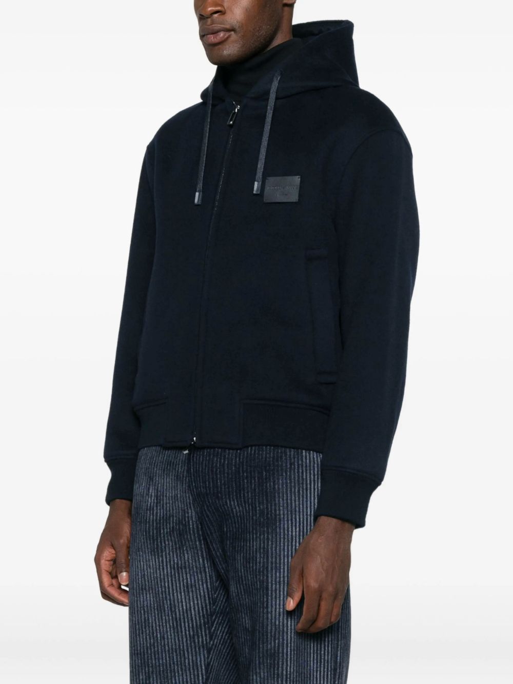 Emporio Armani Coats Blue