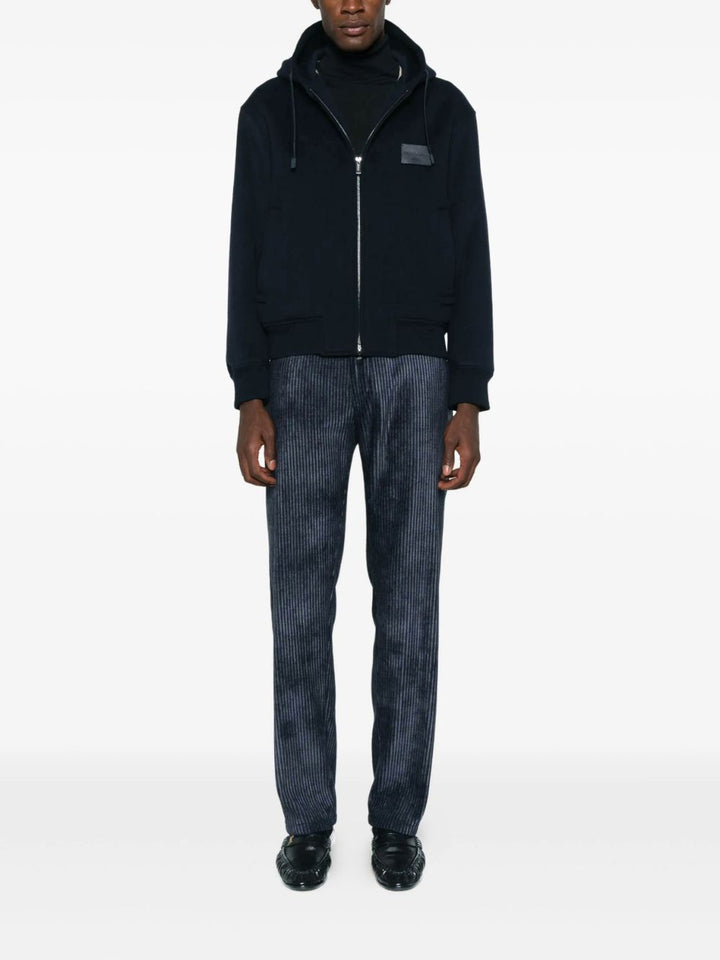 Emporio Armani Coats Blue