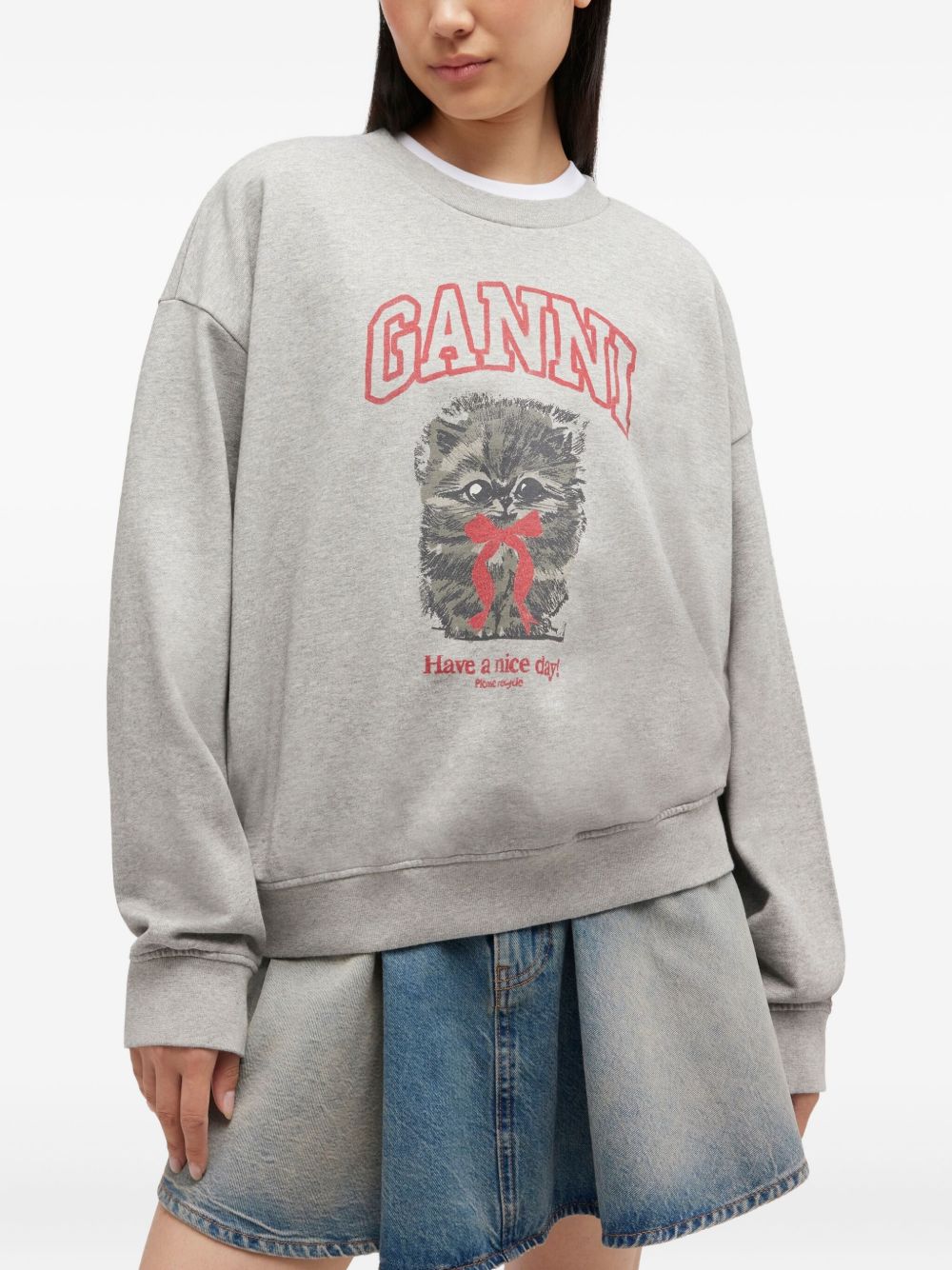 GANNI Sweaters Grey