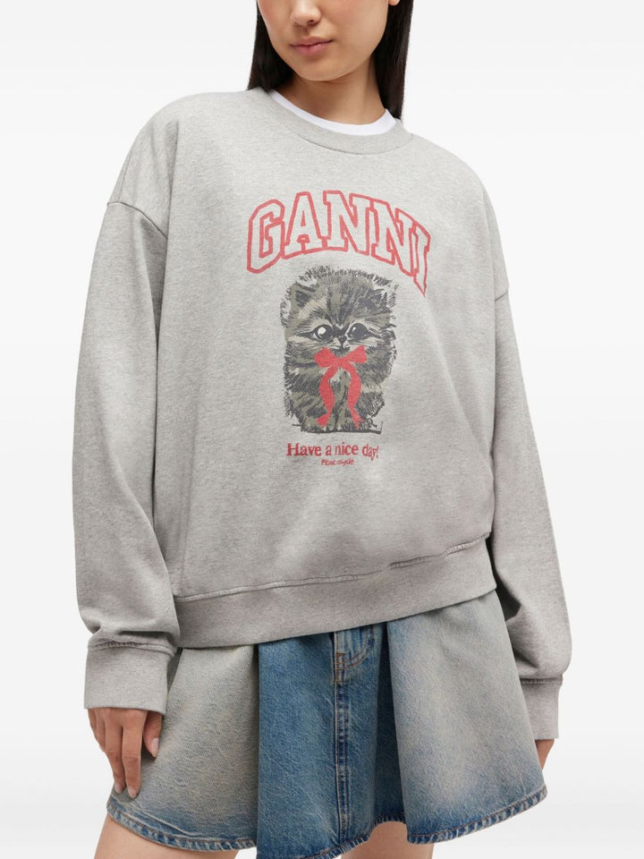 GANNI Sweaters Grey