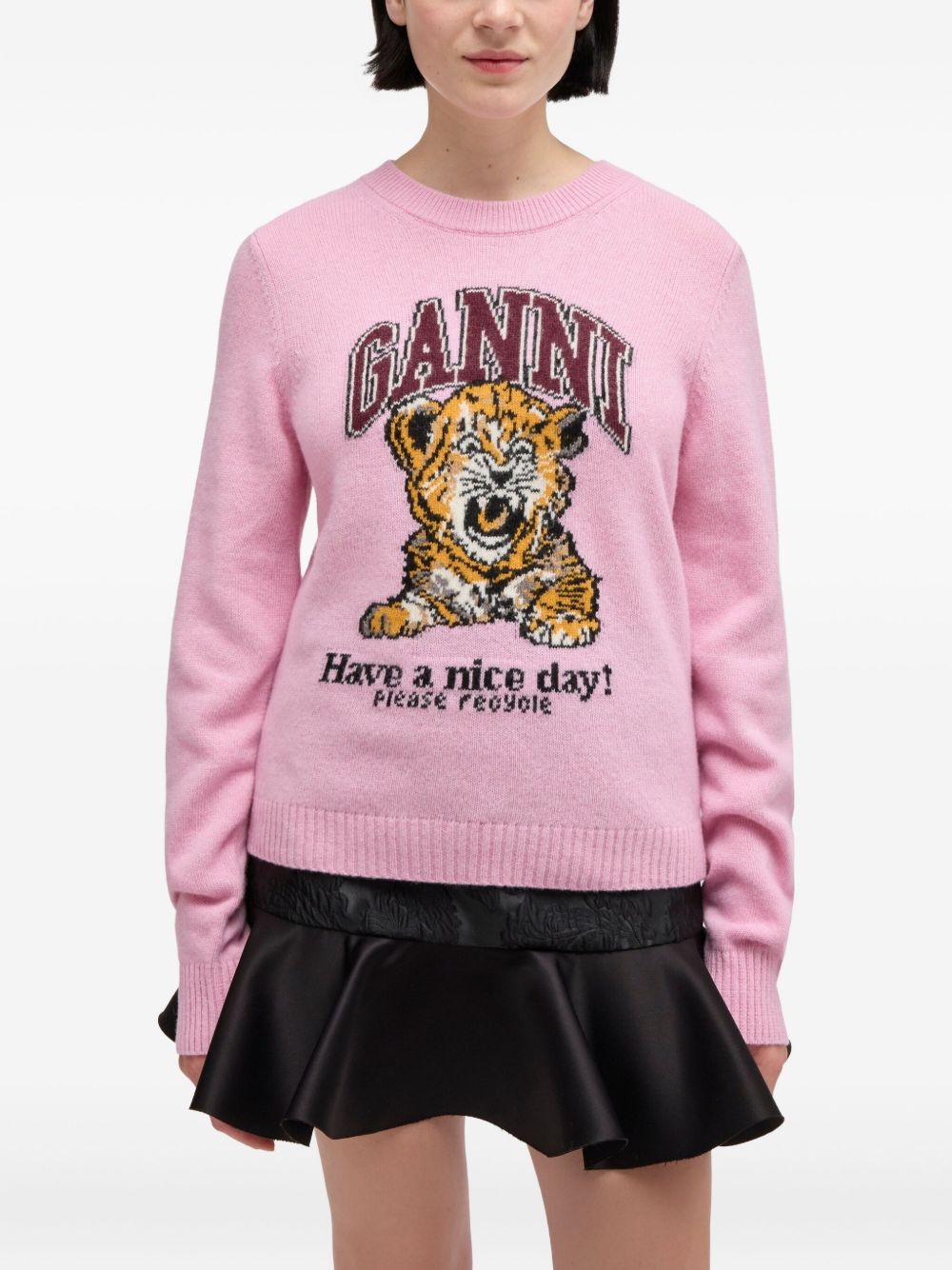GANNI Sweaters Pink