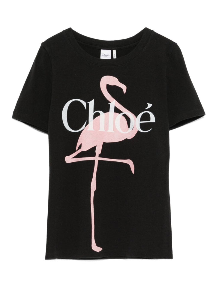 Chloé Chloè T-shirts and Polos Black