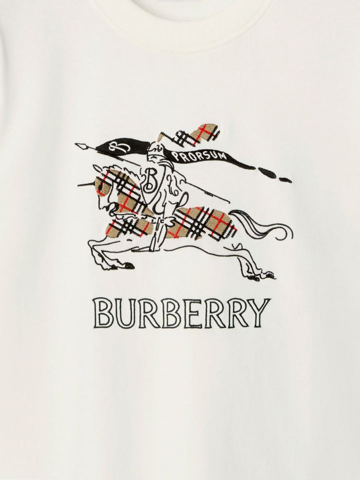 Burberry T-shirts and Polos White