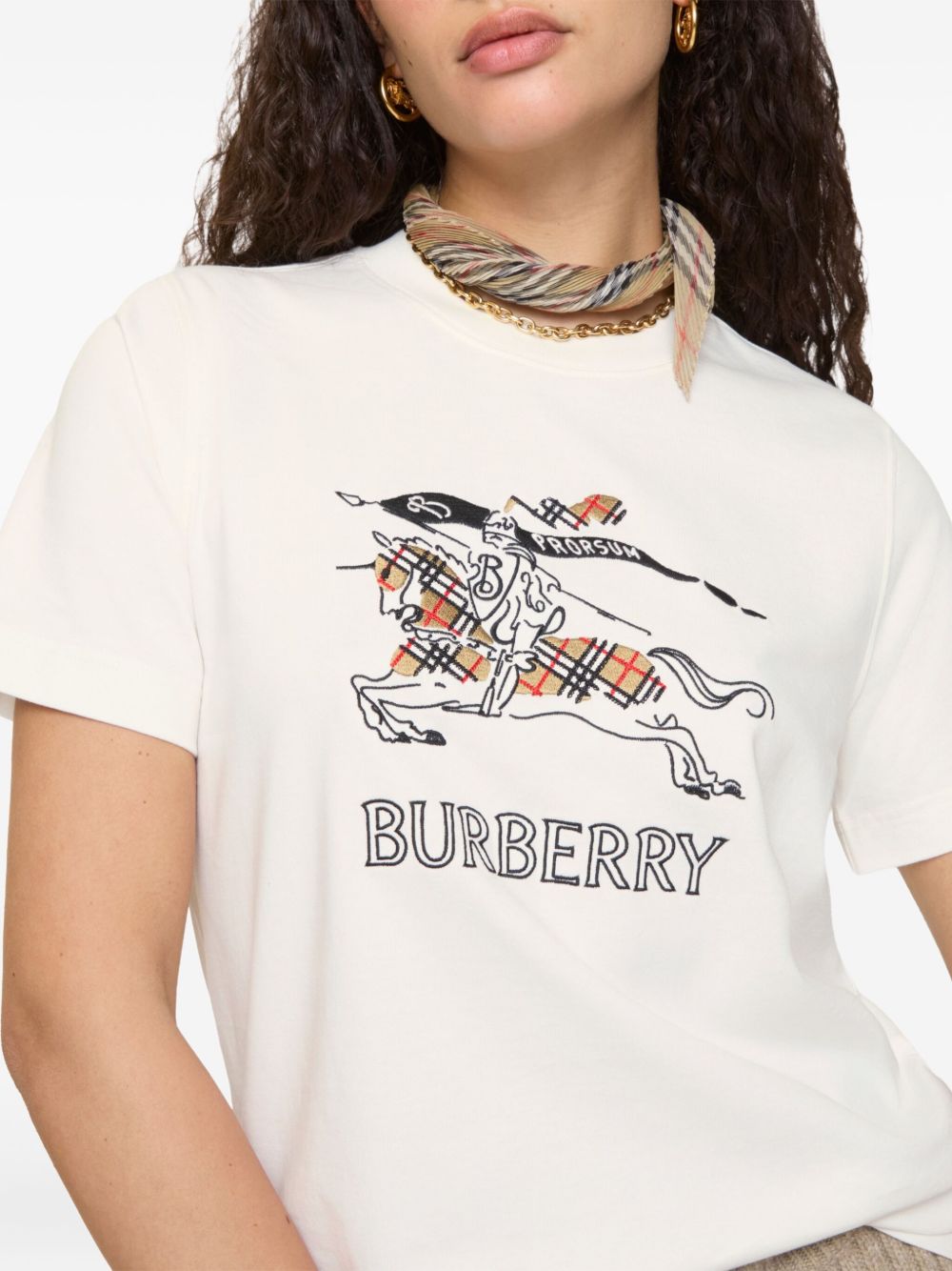 Burberry T-shirts and Polos White
