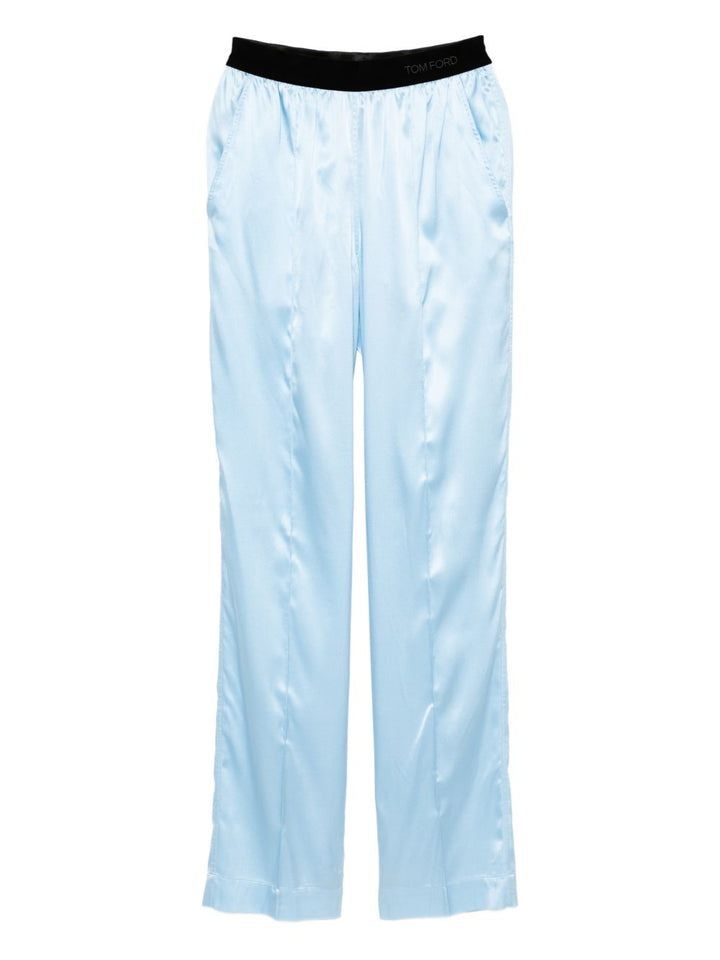 Tom Ford Trousers Clear Blue